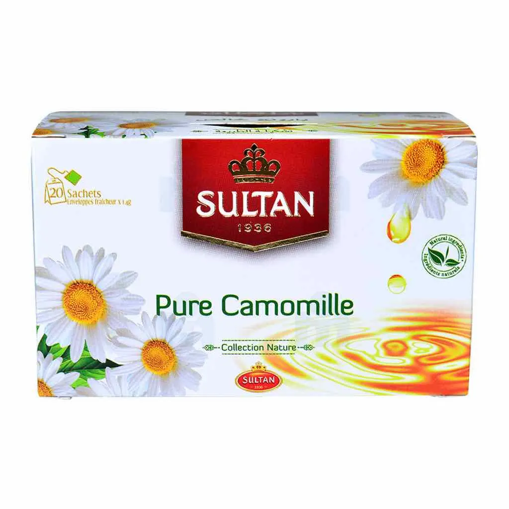 infusion pure camomille x20 sachets 28g - SULTAN