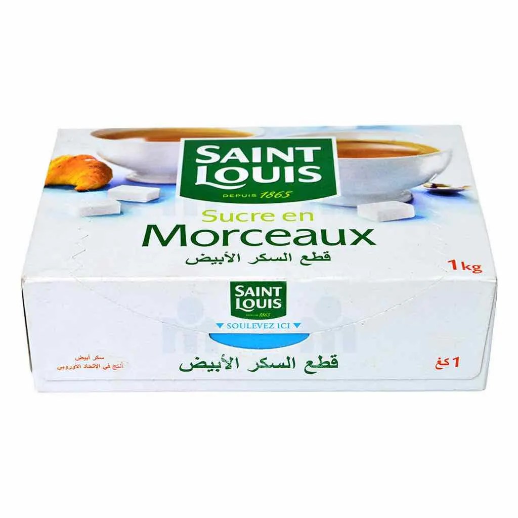 Sucre en morceaux 1Kg - SAINT LOUIS