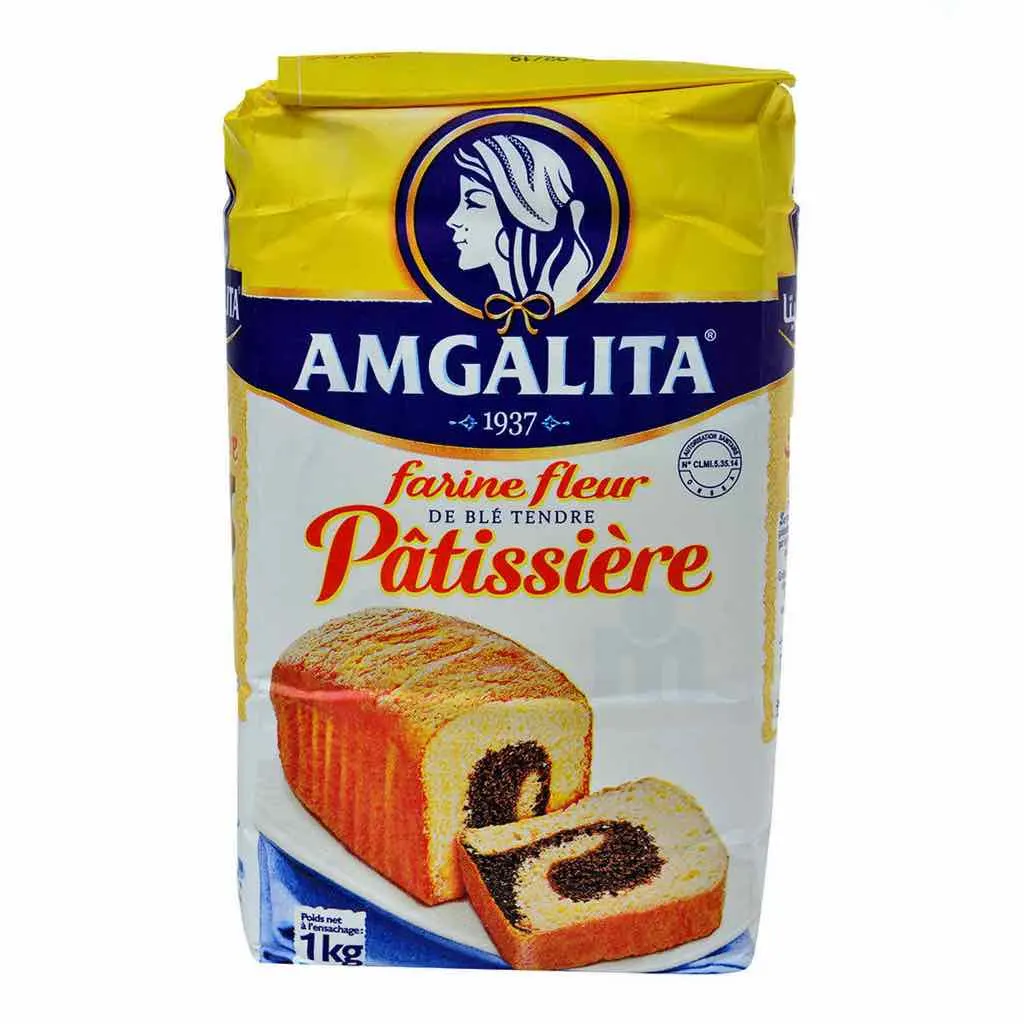 Farine fleur pâtissière 1kg - AMGALITA
