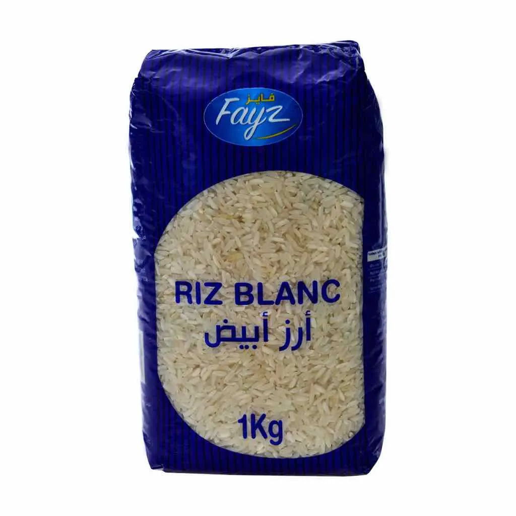 Riz long blanc 1kg - FAYZ