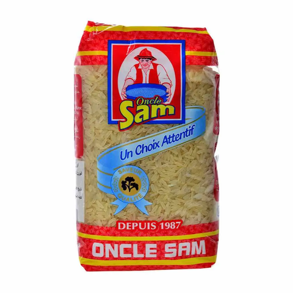 Riz long jaune 900g - ONCLE SAM
