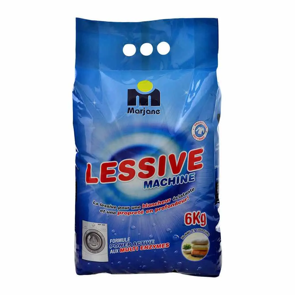 Lessive machine Régulier 6Kg - MARJANE