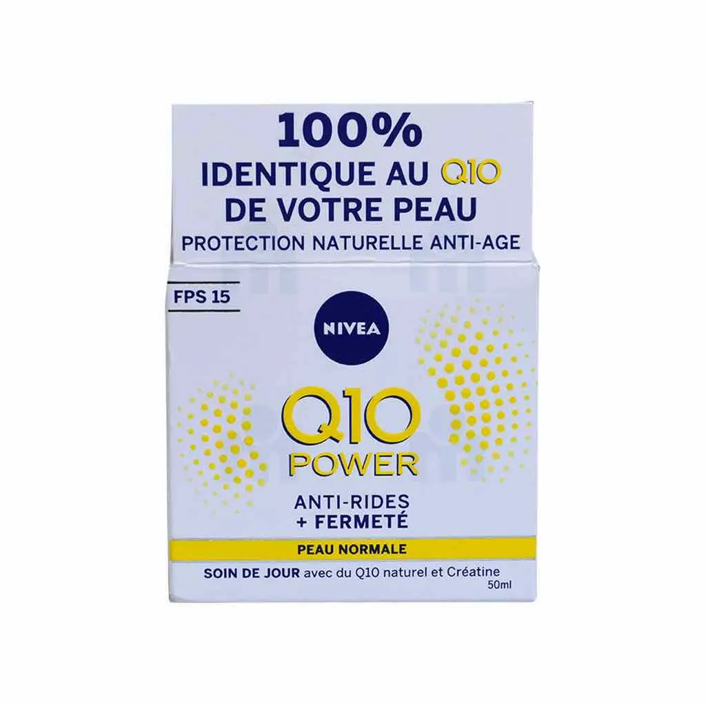 Soin de Jour Anti-rides Q10+ SPF 15 pot 50ml - NIVEA