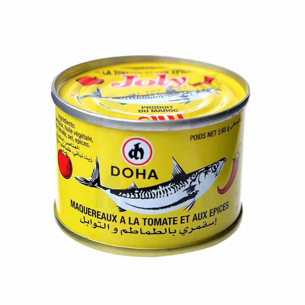 Maquereaux à la tomate et aux épices 65g - JOLY