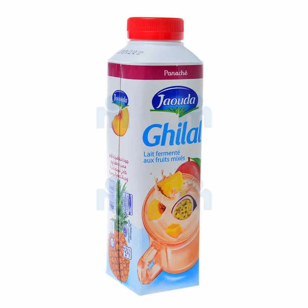 Yaourt à boire aux fruits mixés panaché Ghilal 440g - JAOUDA