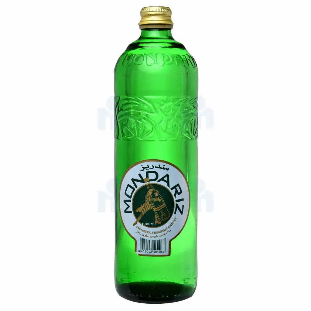 Mondariz Eau minérale gazeuse bouteille en verre 75cl 