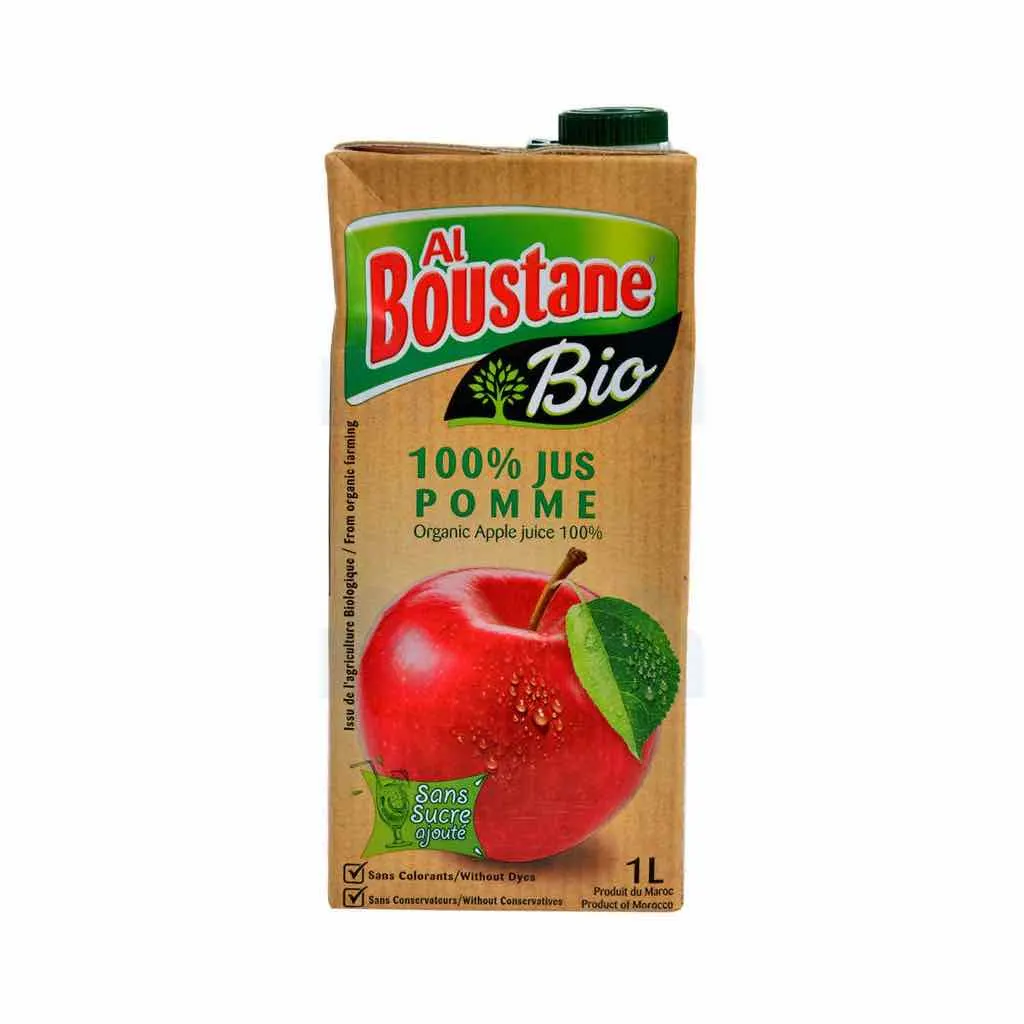Al Boustane Pur jus de pomme Bio 1L