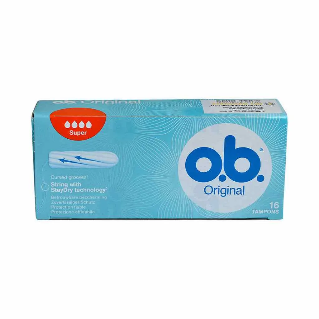 Tampons super x16pcs - O.B. ORIGINAL
