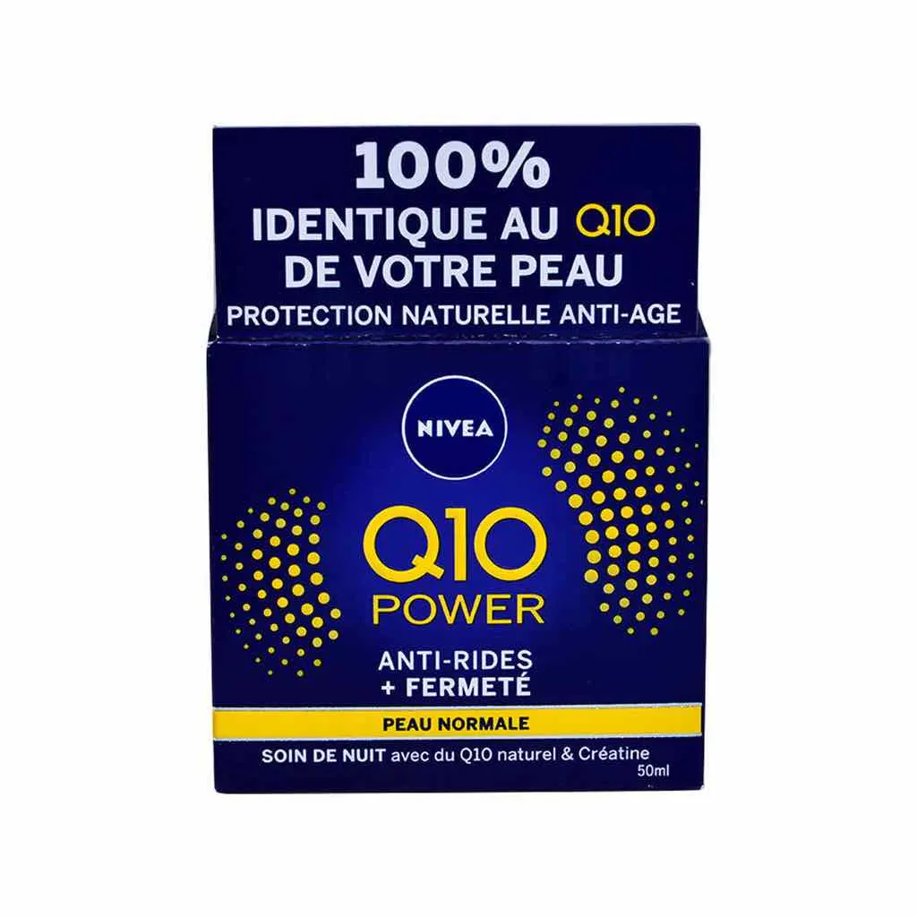 Soin de Nuit Anti-rides Q10+ pot 50ml - NIVEA
