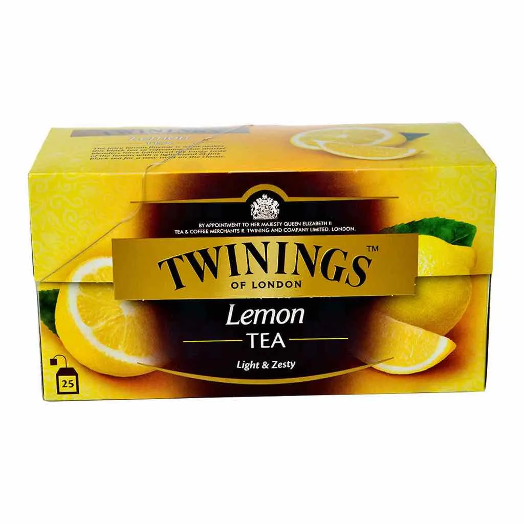 Thé noir citron x25 sachets 50g - TWININGS