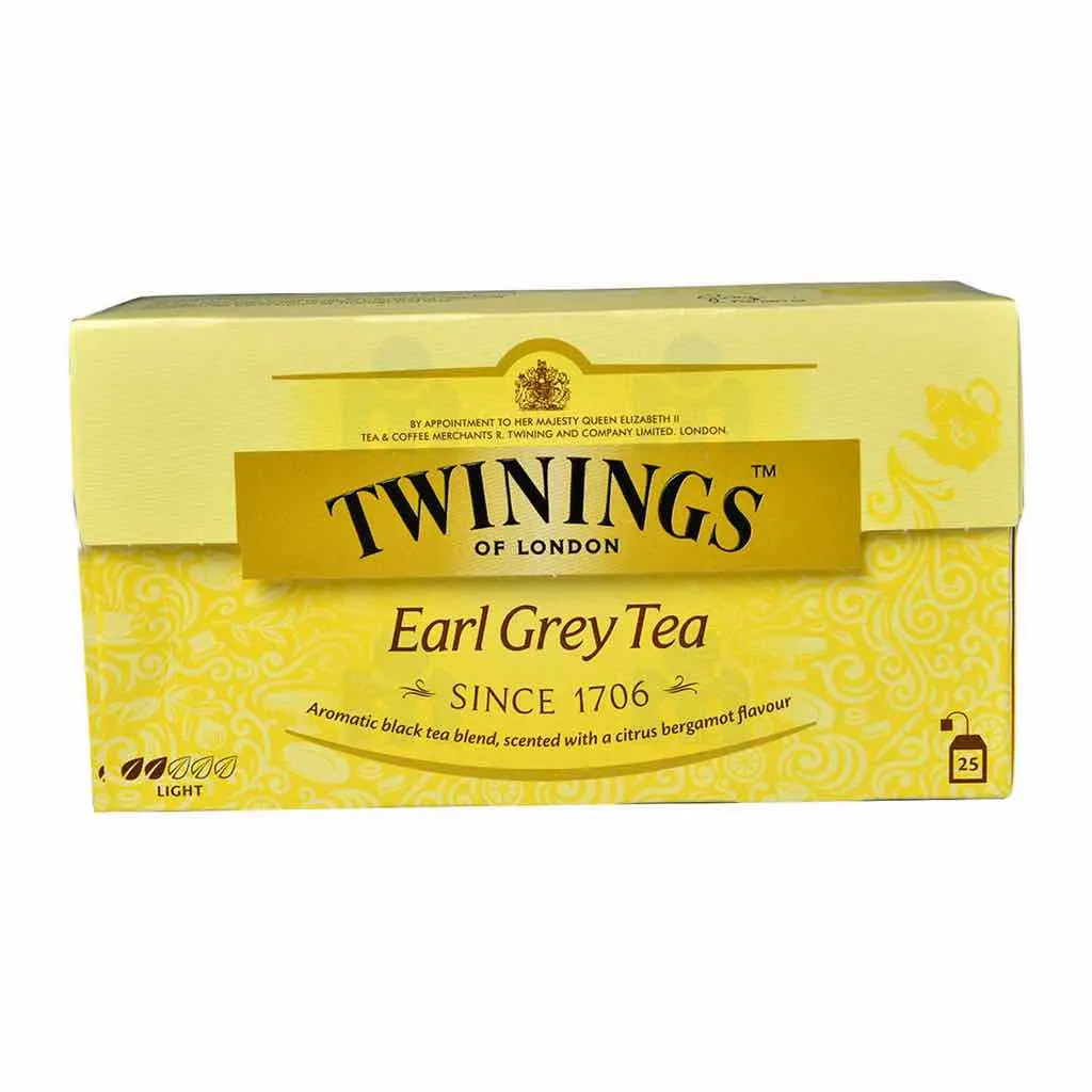 Thé earl grey x25 sachets 50g - TWININGS