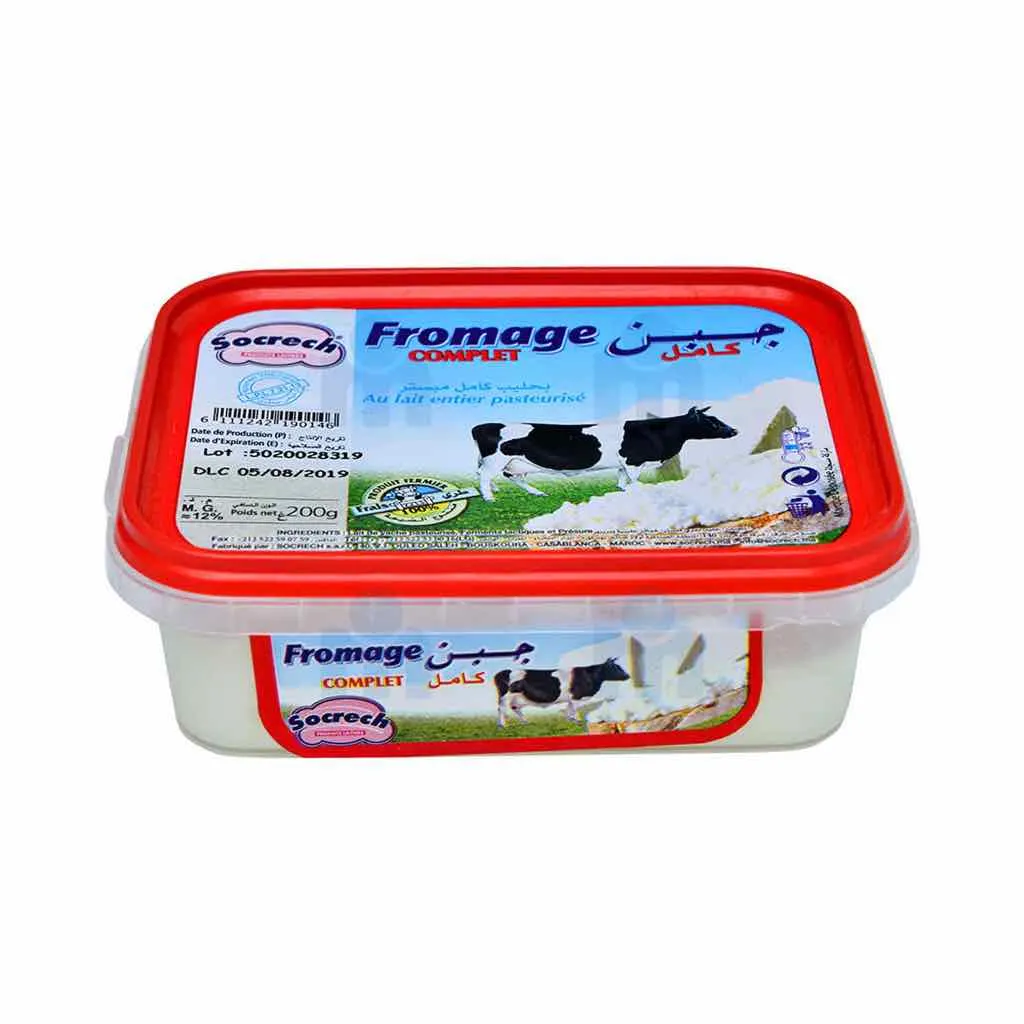 Fromage complet 200g - SOCRECH