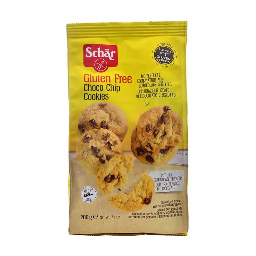 Cookies sans gluten aux pépites de chocolat 200g - SCHÄR