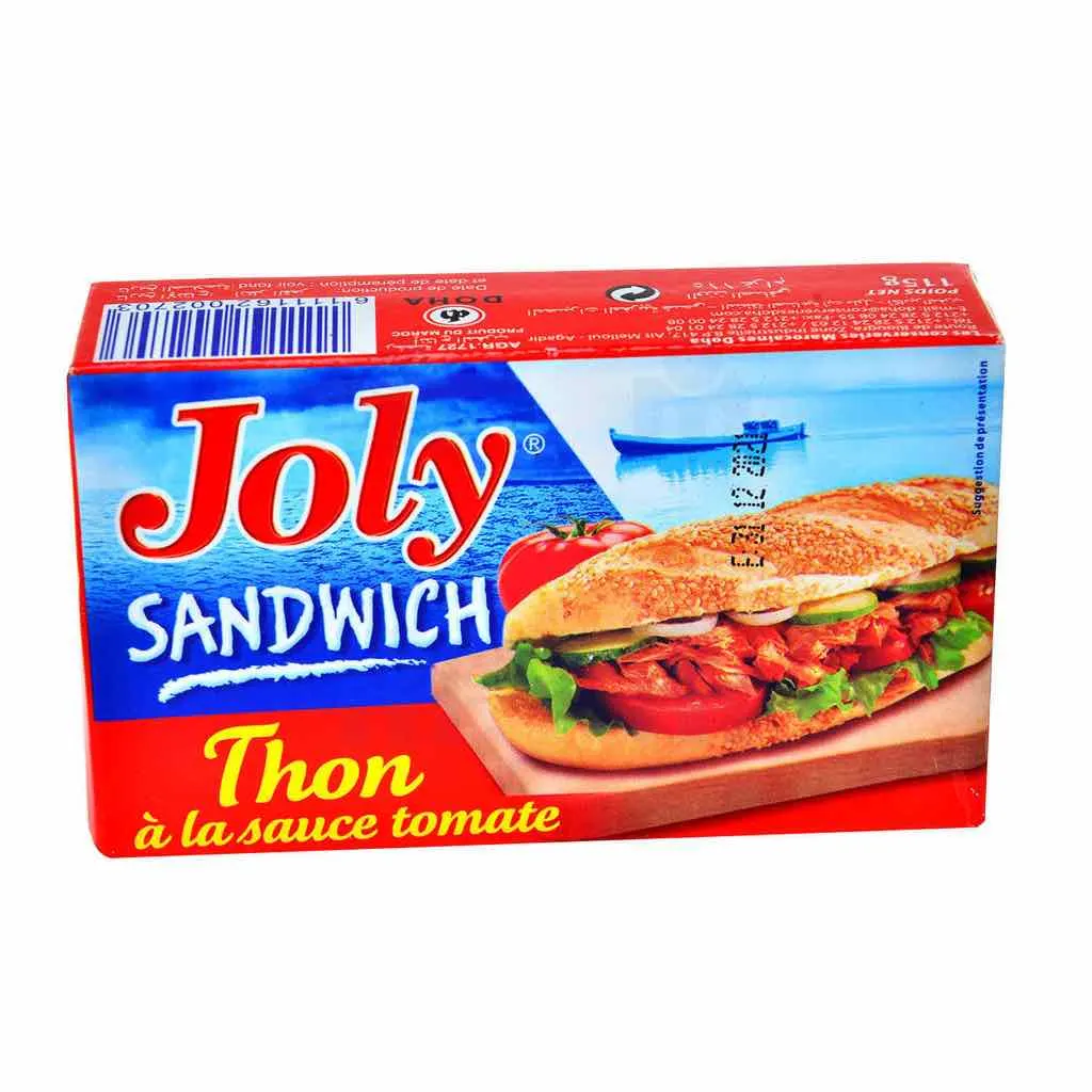 Thon Sandwich à la sauce tomate  115g - JOLY