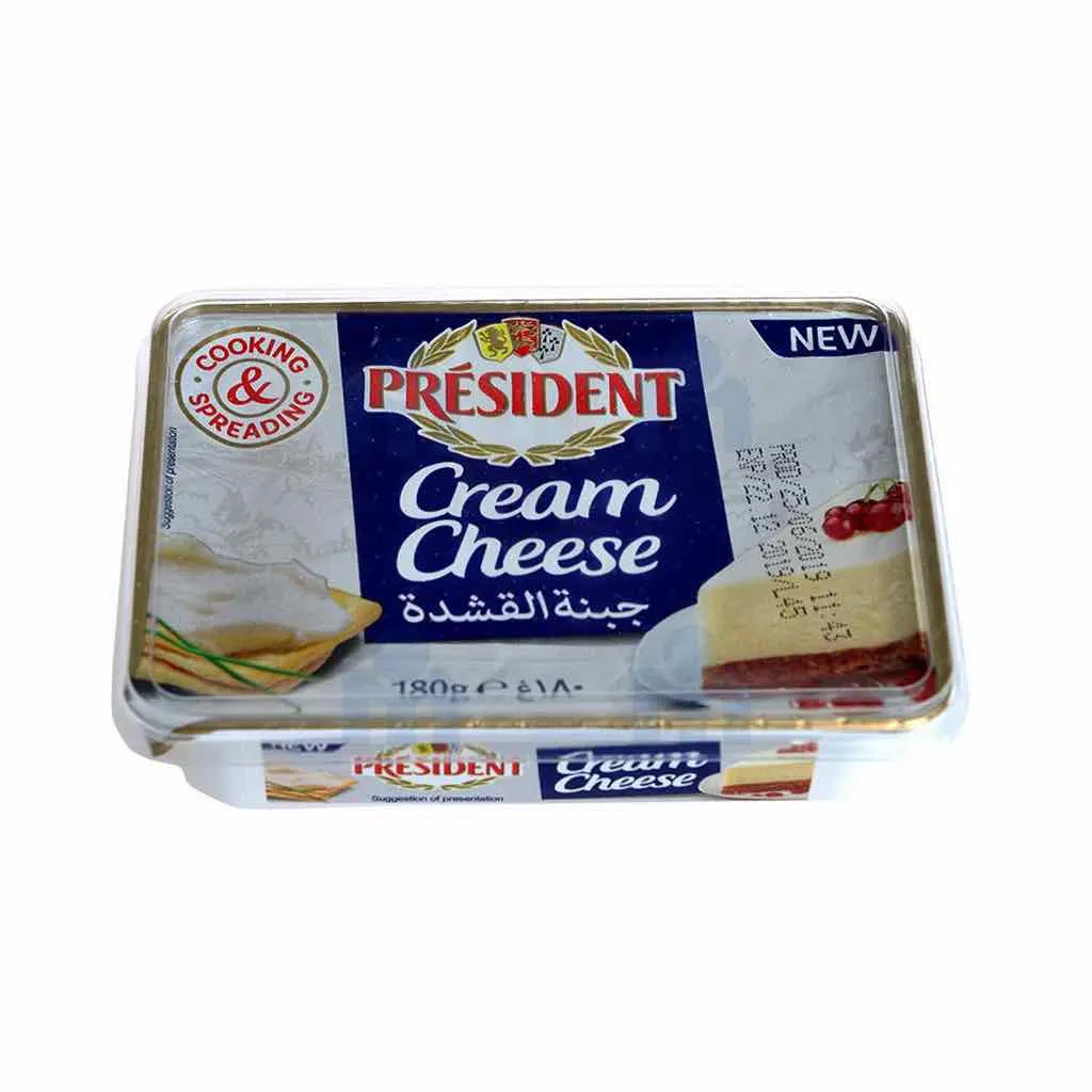Fromage à tartiner Cream Cheese 180g - PRÉSIDENT