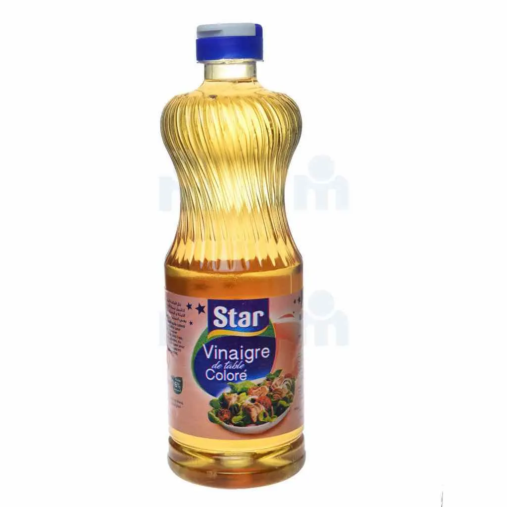 Vinaigre de table coloré 50cl - STAR