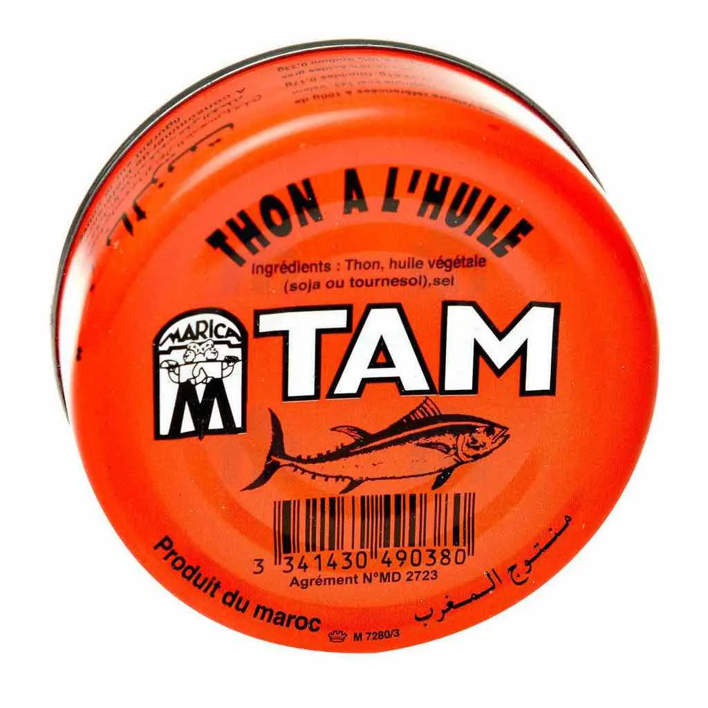 Thon à l'huile végétale 85g - TAM