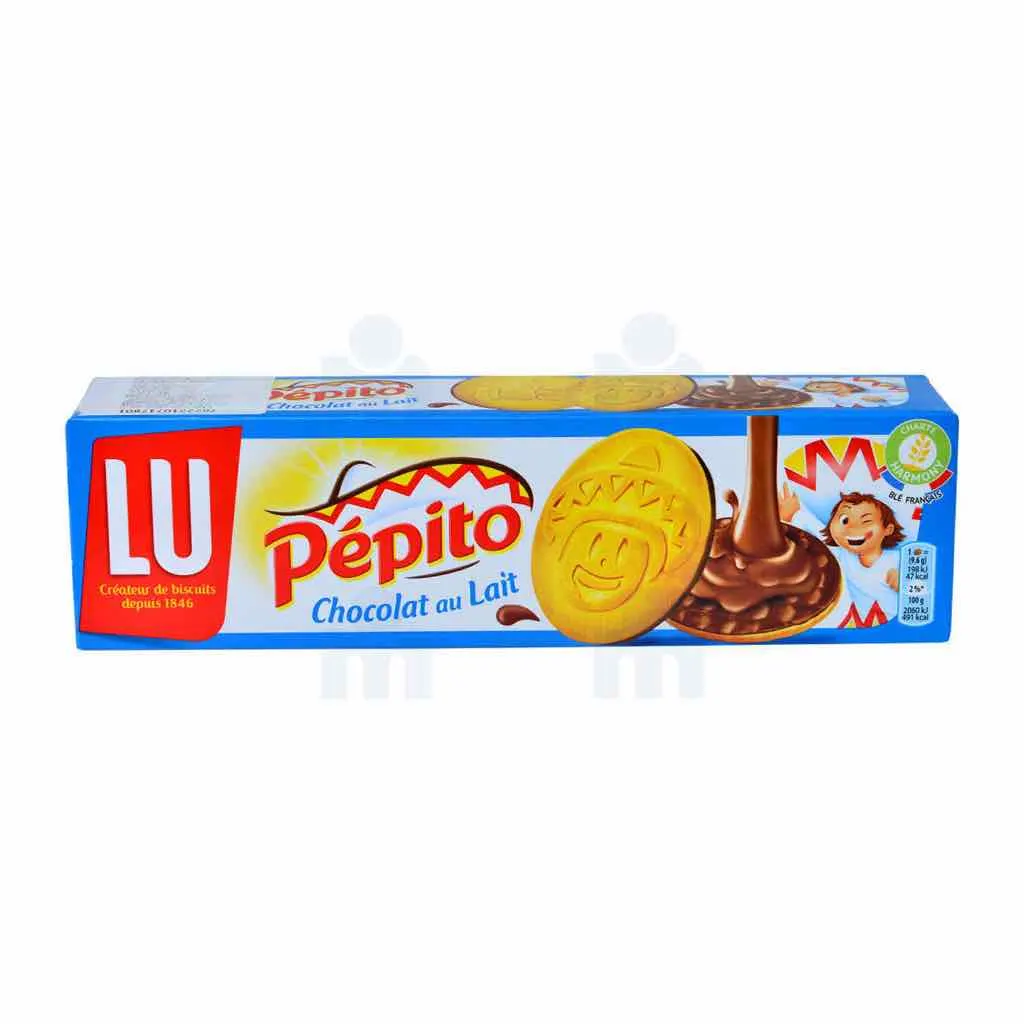 Biscuits fourrés au chocolat au lait Pépito 192g - LU