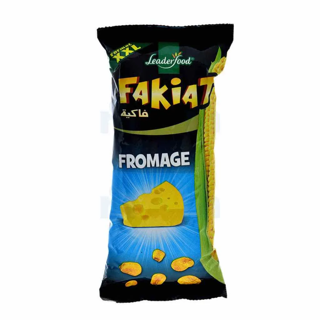 Maïs frit saveur fromage Fakiat 125g - LEADER FOOD