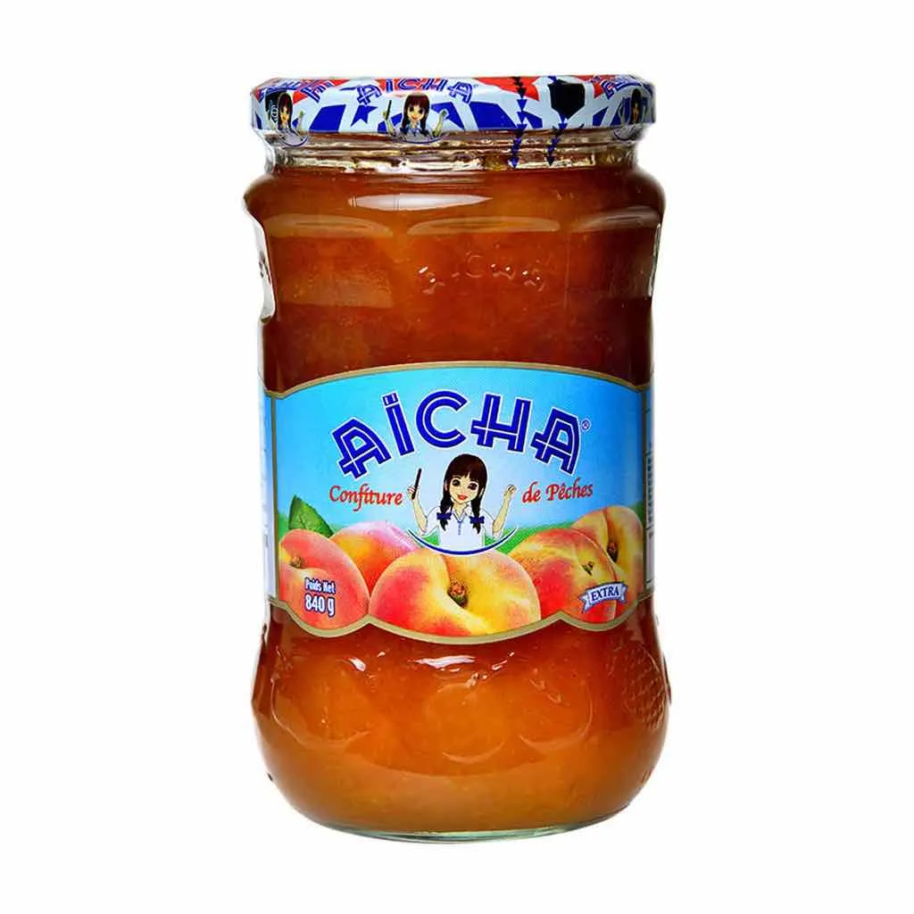 Confiture de pêches 840g - AÏCHA
