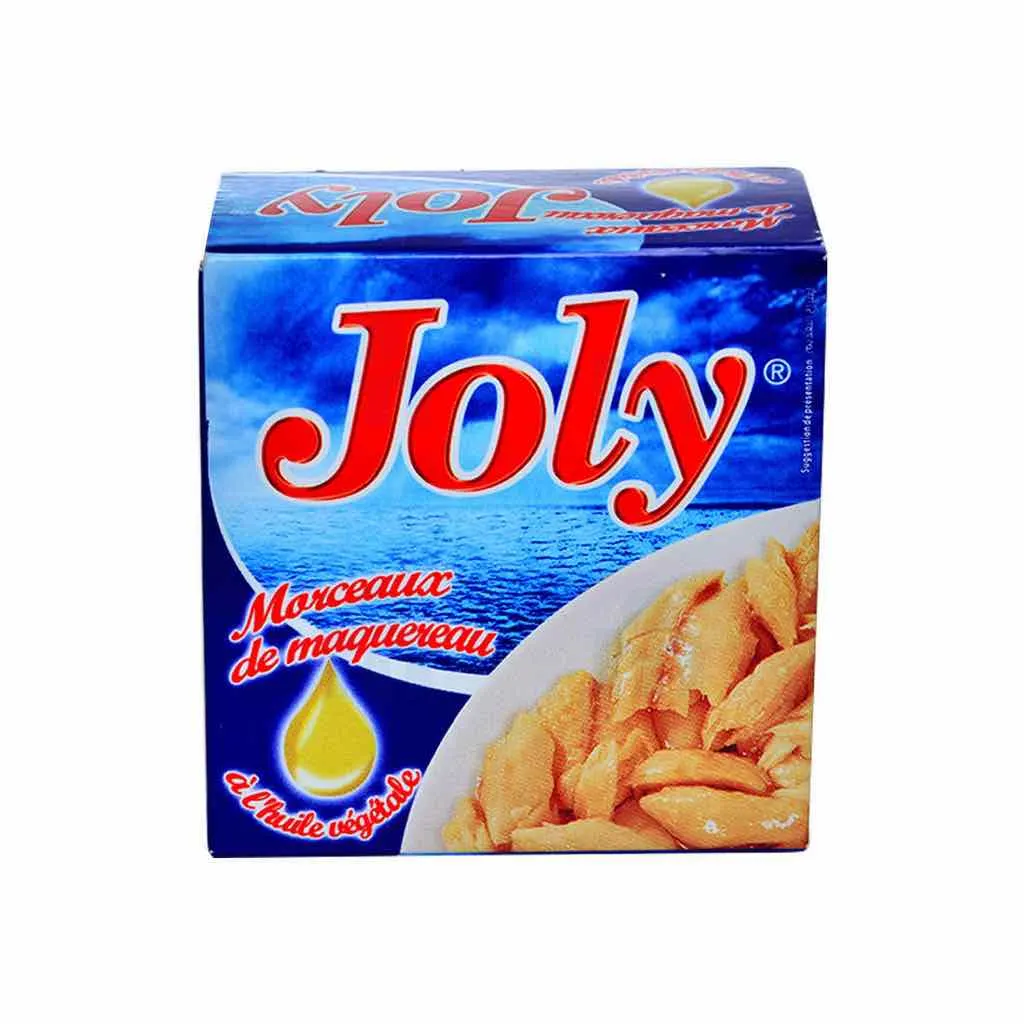Morceaux de maquereau à l'huile végétale 85g  - JOLY