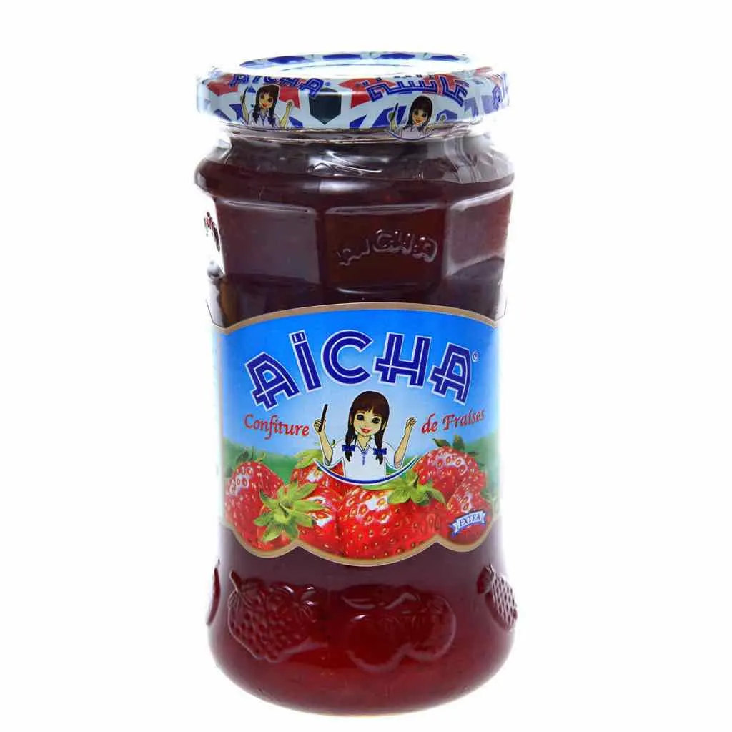 Confiture fraises 430g - AÏCHA