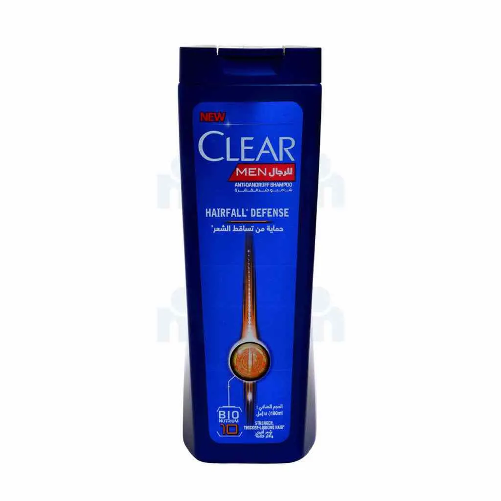 Shampoing anti chute pour homme 180ml - CLEAR