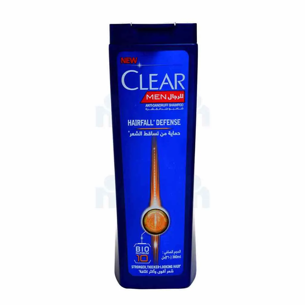 Shampoing anti chute pour homme 360ml - CLEAR