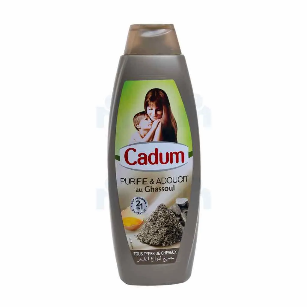 Shampoing au ghassoul 650ml - CADUM