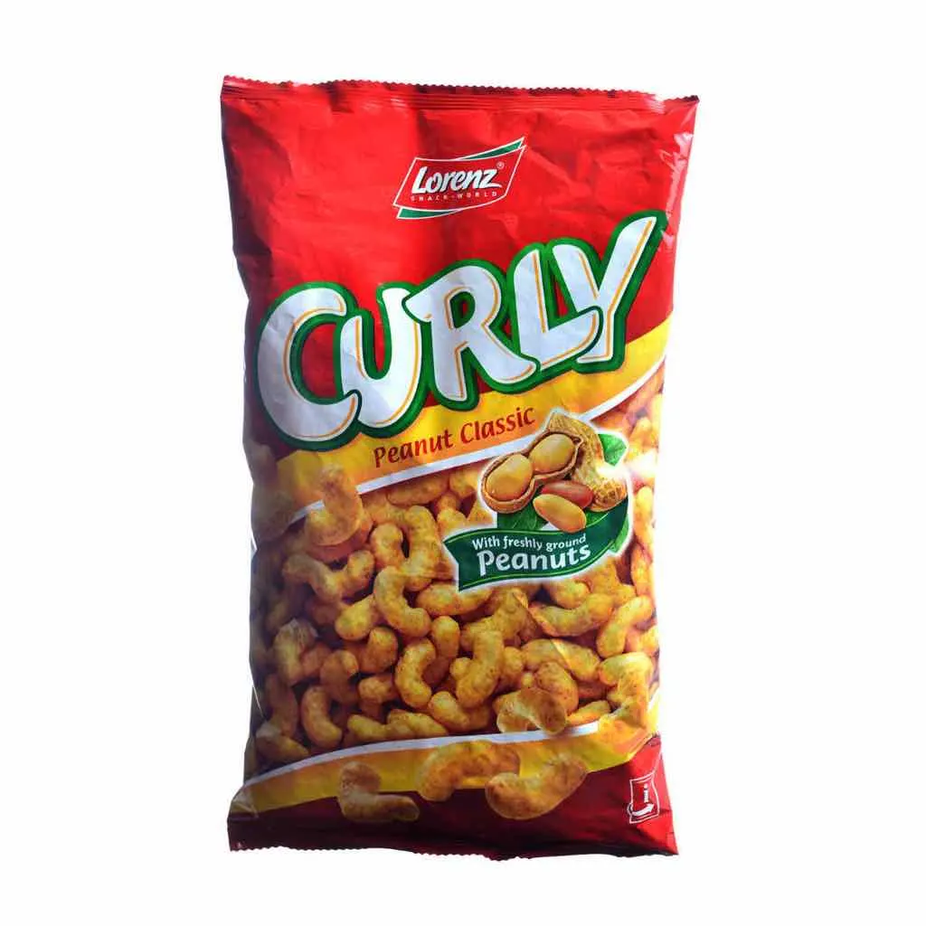 Chips soufflées Curly saveur Classic 150g - LORENZ