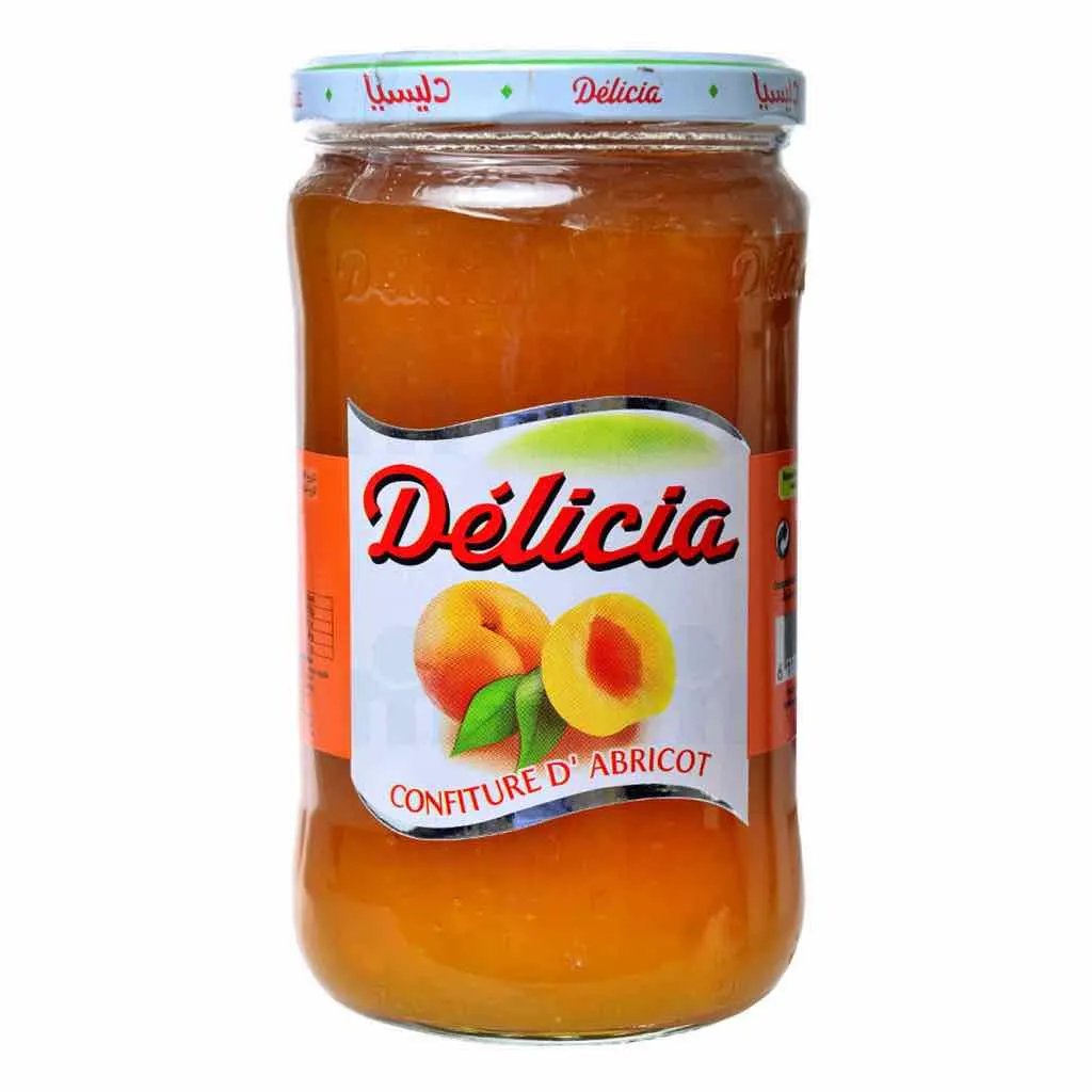 Confiture d'abricots 830g - DÉLICIA