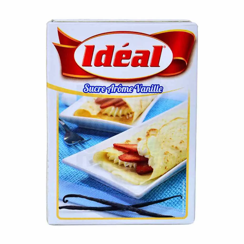 Sucre arôme vanille 10x 7,5g - IDEAL