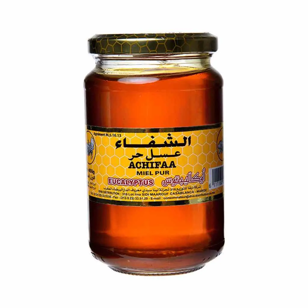 Miel d'eucalyptus 450g - ACHIFAA