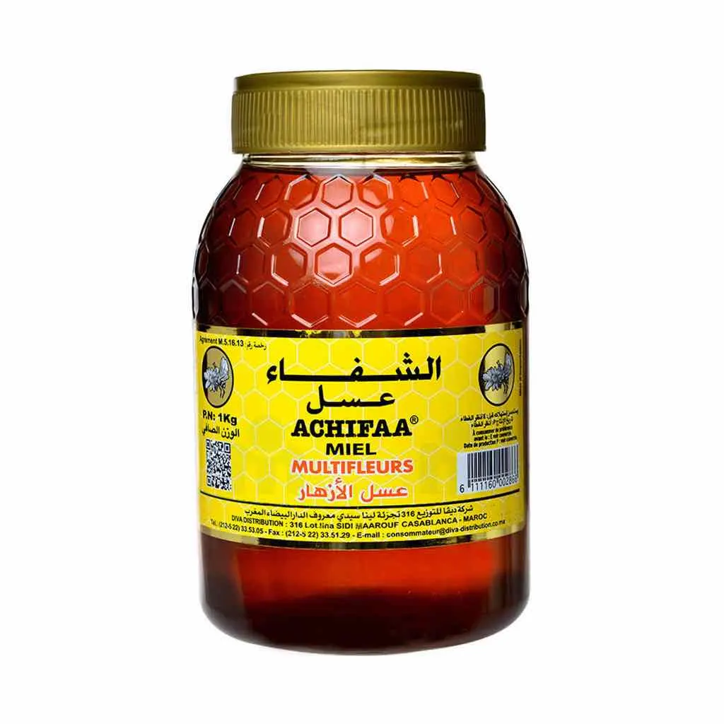 Miel multifleurs 1Kg - ACHIFAA