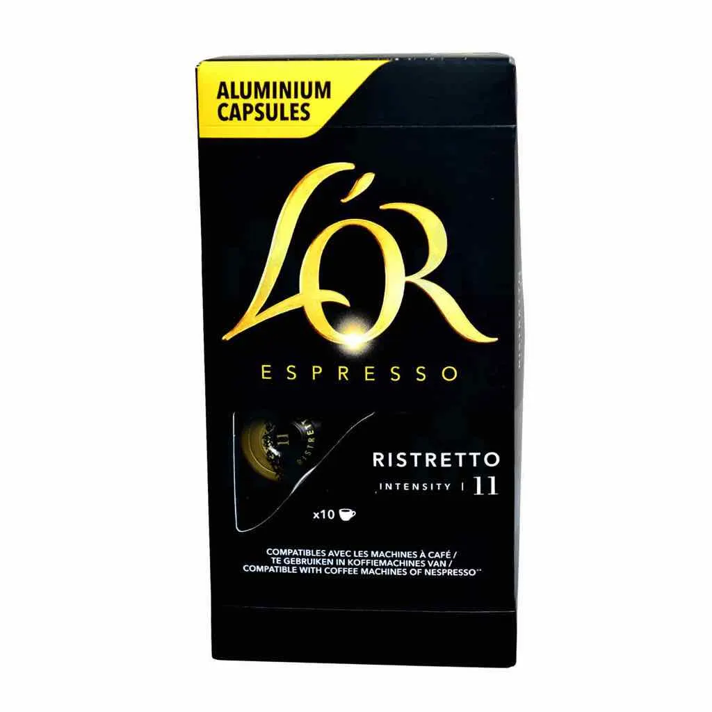 Capsules de café Espresso Ristretto n°11 x10 unités - L'OR