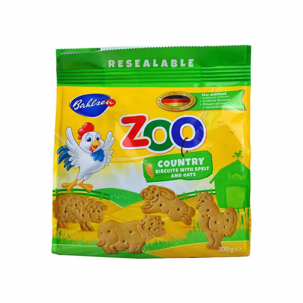 Minis biscuits Country Zoo 100g - BAHLSEN