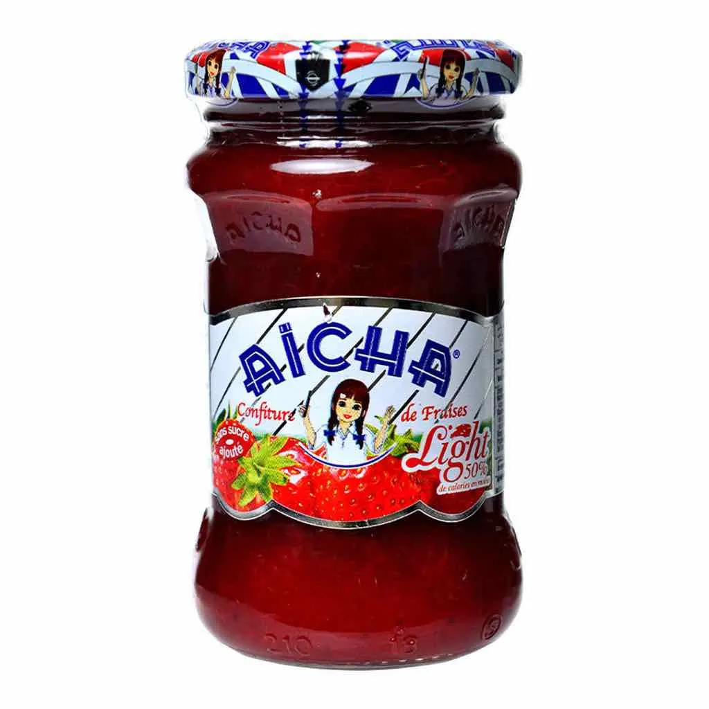 Confiture fraises light 225g - AÏCHA