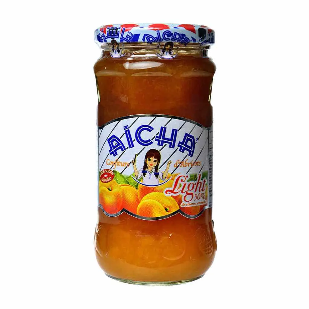 Confiture d'abricots light 400g - AÏCHA