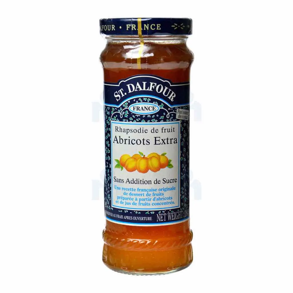 Confiture d'abricots light 284g - ST. DALFOUR