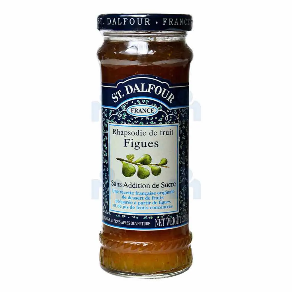 Confiture de figues sans sucre ajouté 284g - ST. DALFOUR