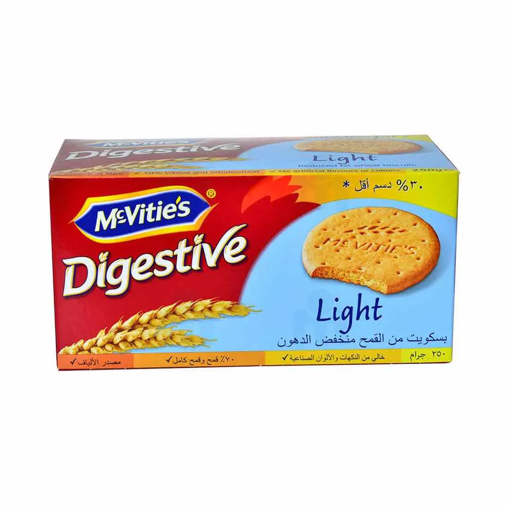 Biscuits Digestive Light 250 g - MC VITIE'S