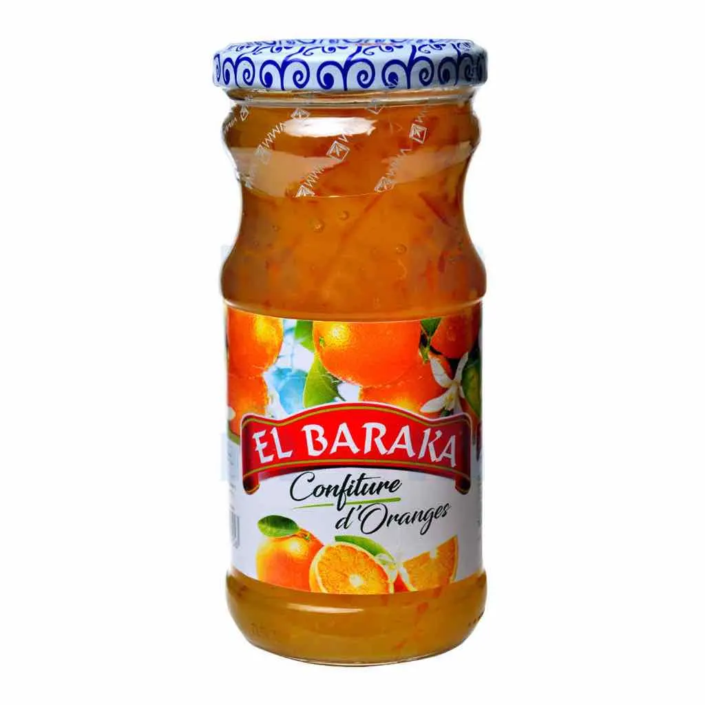 Confiture d'oranges 430g - EL BARAKA