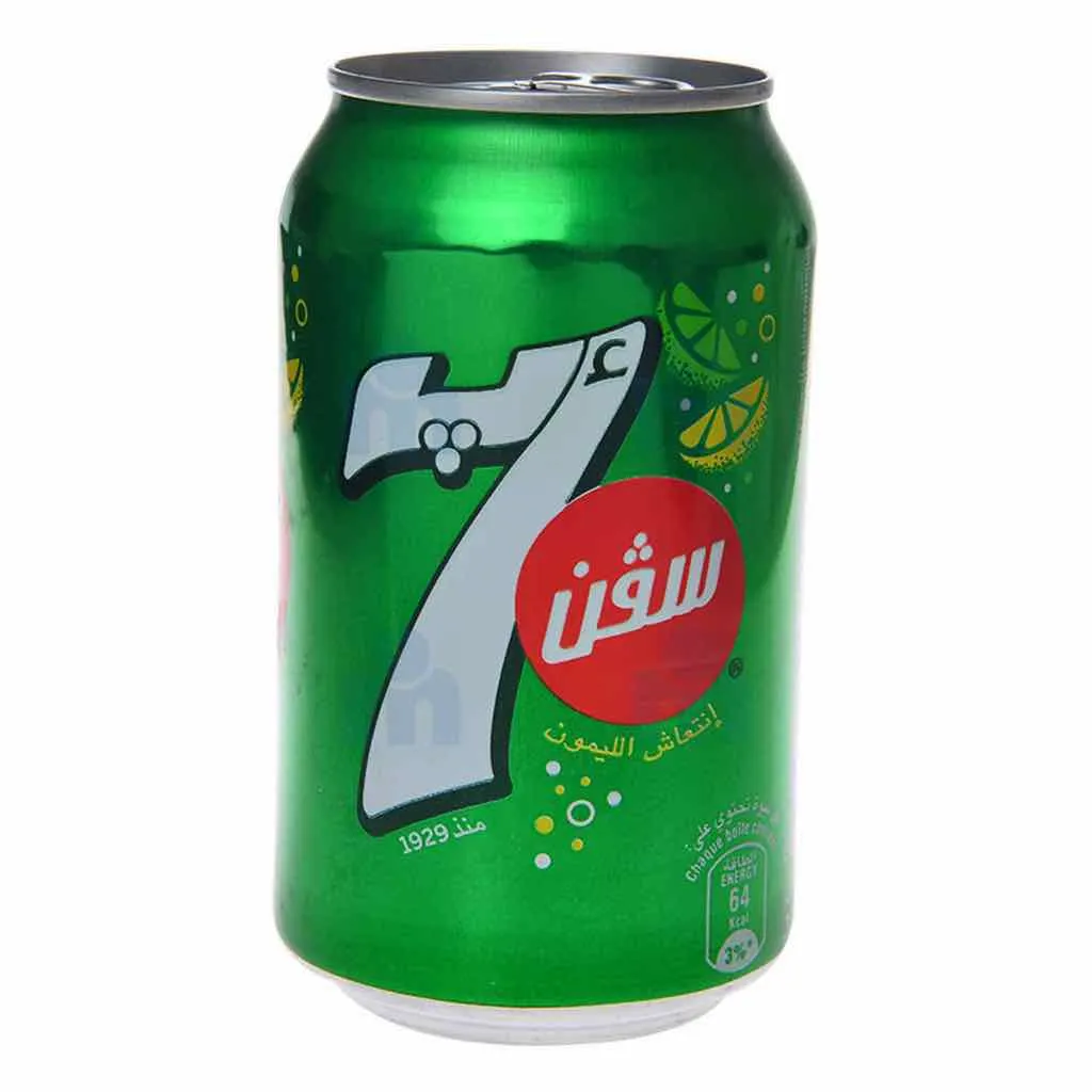 7 Up  canette 33cl