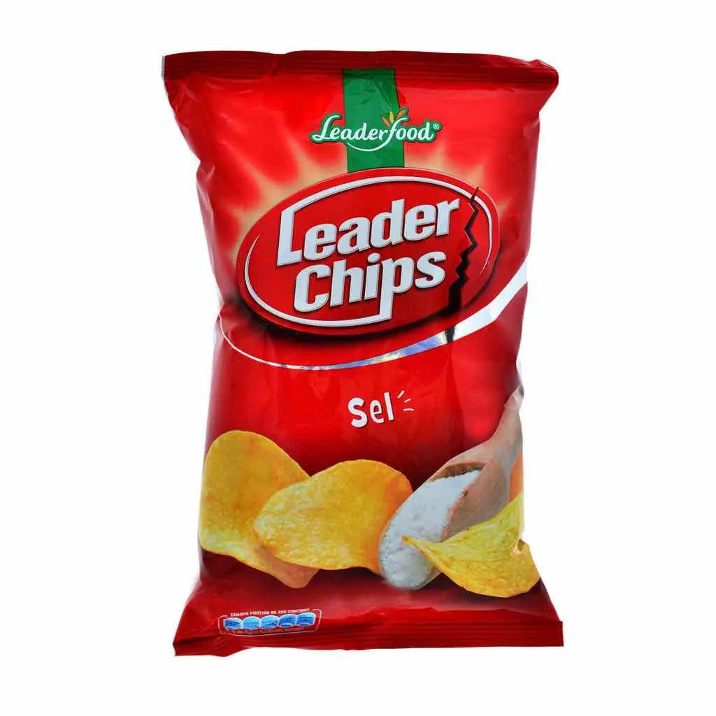 Leader chips salées 85g - LEADER FOOD