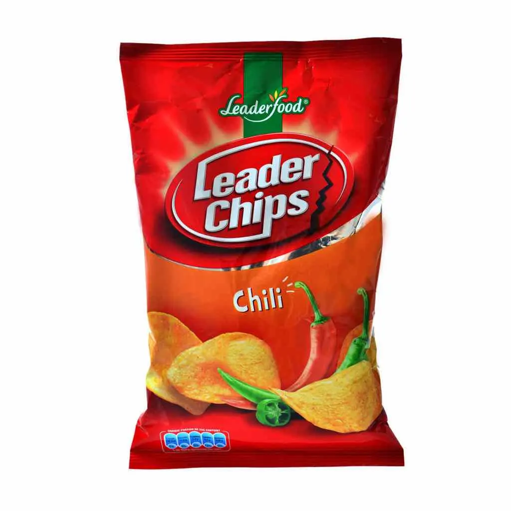 Leader chips saveur chili 85g - LEADER FOOD