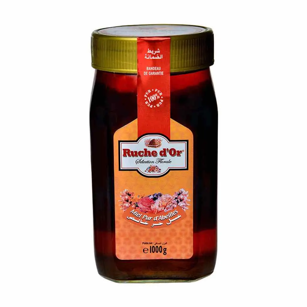 Miel de fleurs 1Kg - RUCHE D'OR