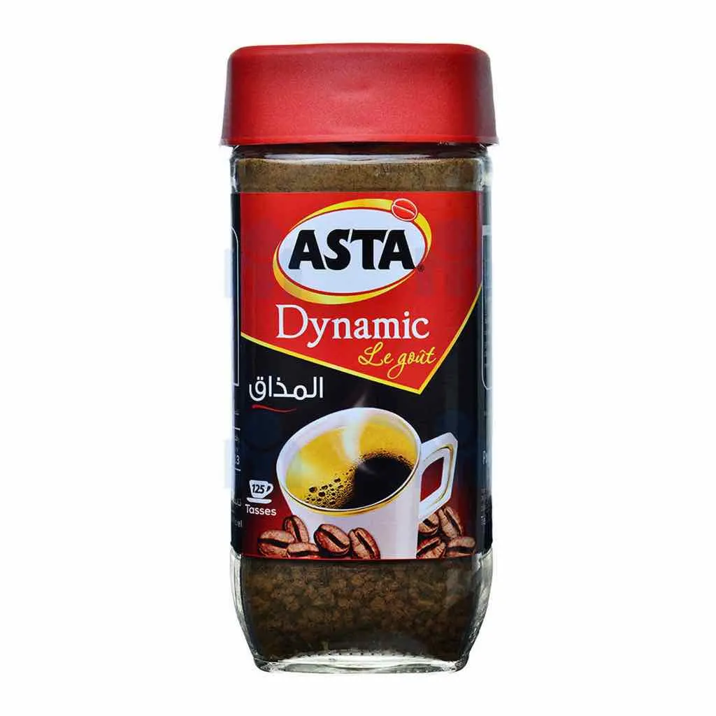Café soluble dynamic 190g - ASTA