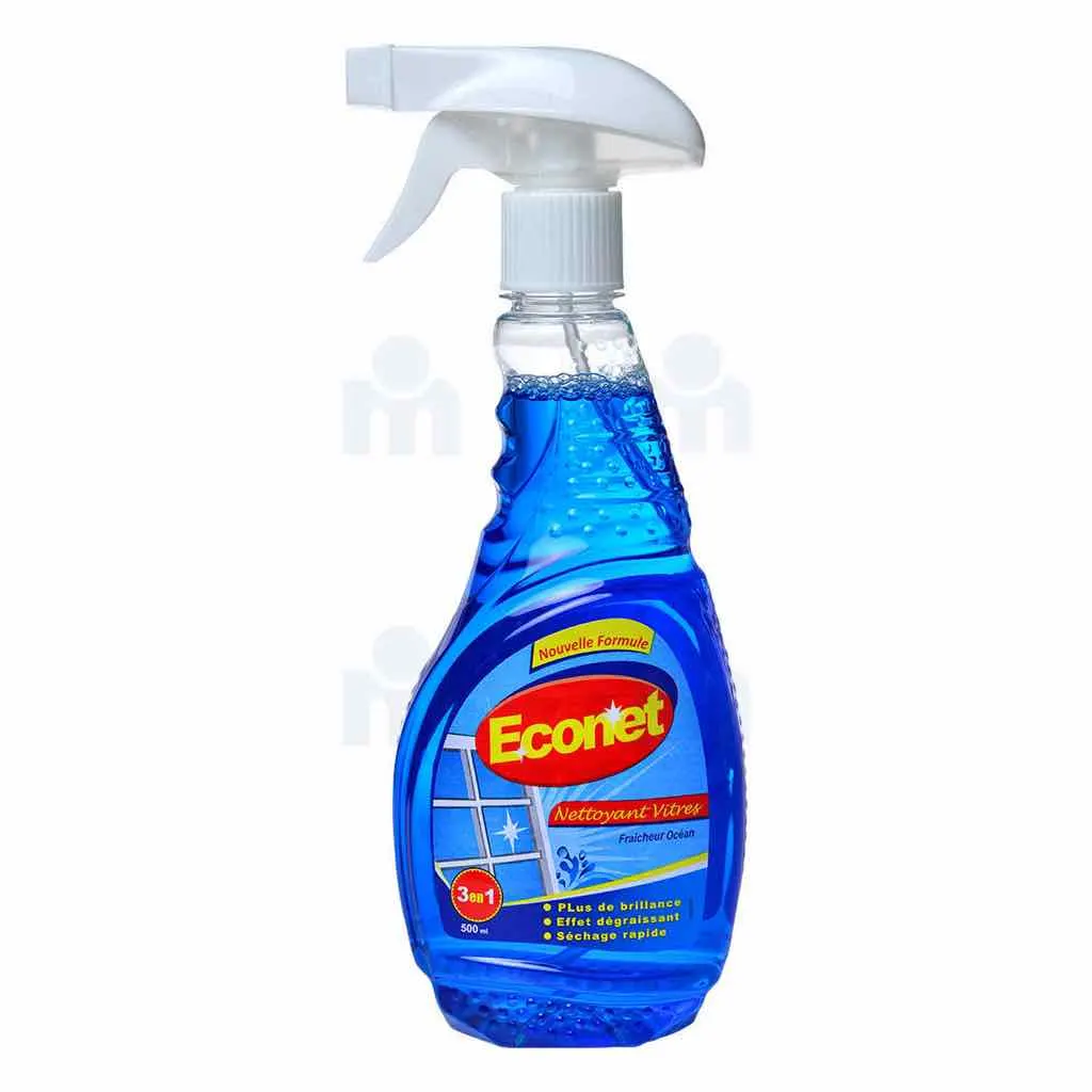 Spray lave-vitres fraîcheur océan 500ml - ECONET 