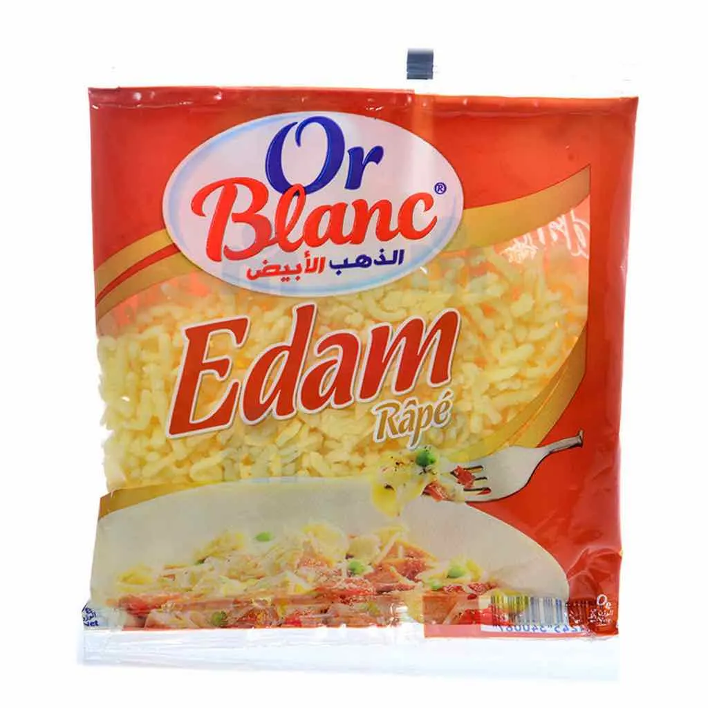 Fromage râpé Edam 80g - OR BLANC