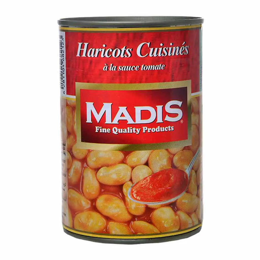 Haricots à la sauce tomate 400g  - MADIS